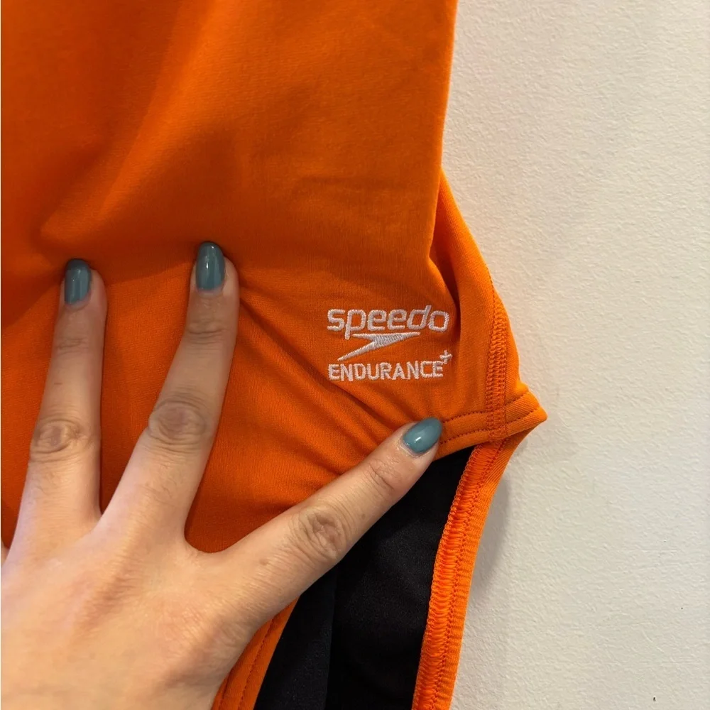 Speedo Endurance+ Train Tech III Swimsuit Size 6
